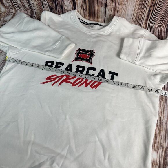 Adidas Cincinnati BEARCAT STRONG Mens Size X Large Crewneck Fleece Sweatshirt - Picture 4 of 6